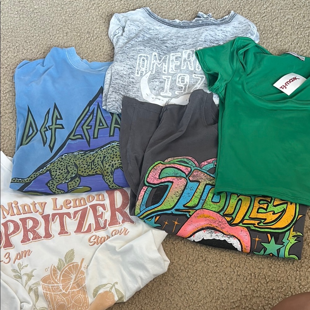 Bundle Graphic Tees and Shirts